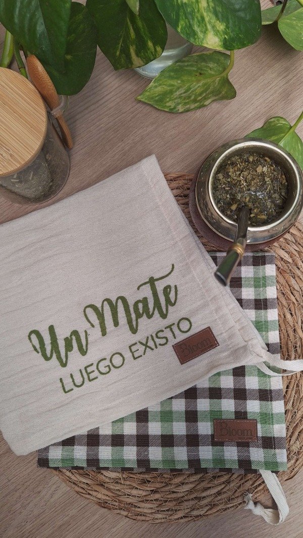 Producto - Individuales/Paño de Cocina x 2 "Un Mate... - 4