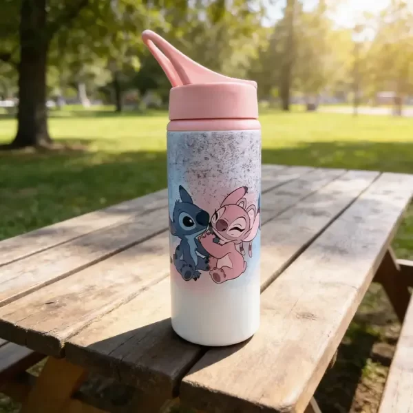 Producto - Botella Hoppy Deportivo Aluminio Stitch