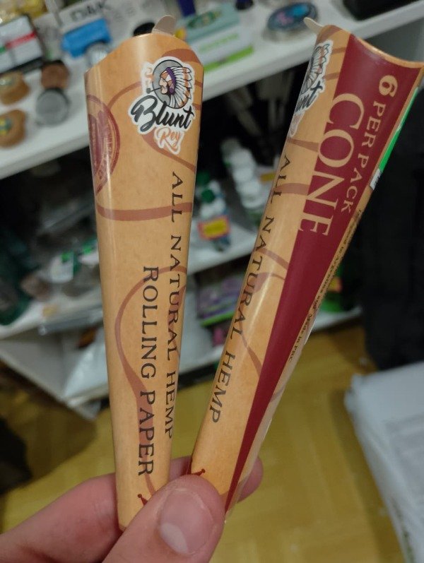 Producto - CONO DE PAPEL ARMADO 78mm x6 - BLUNT REY