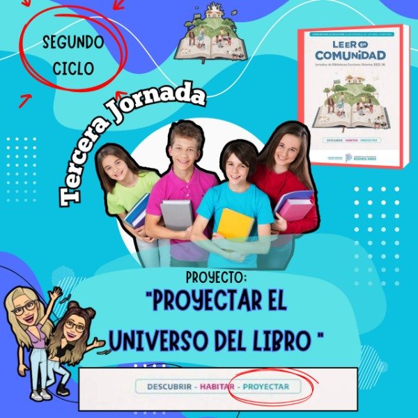 Producto - PROYECTO. TERCERA JORNADA. PROYECTAR EL UNIVERSO DEL LIBRO. SEGUNDO CICLO