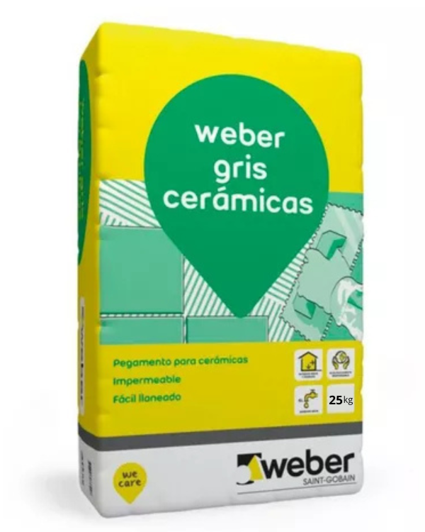 Producto - Adhesivo Weber 25 kg