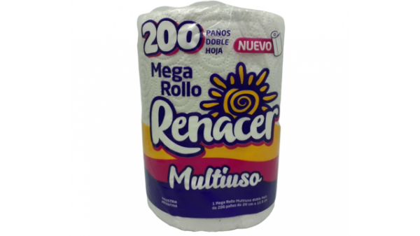 Producto - Rollo cocina Renacer x 200 paños