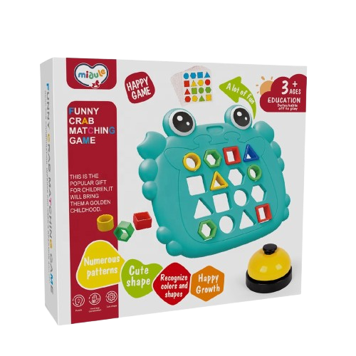 Producto - JUEGO DE ENCASTRE COMPETITIVO: Formas y colores