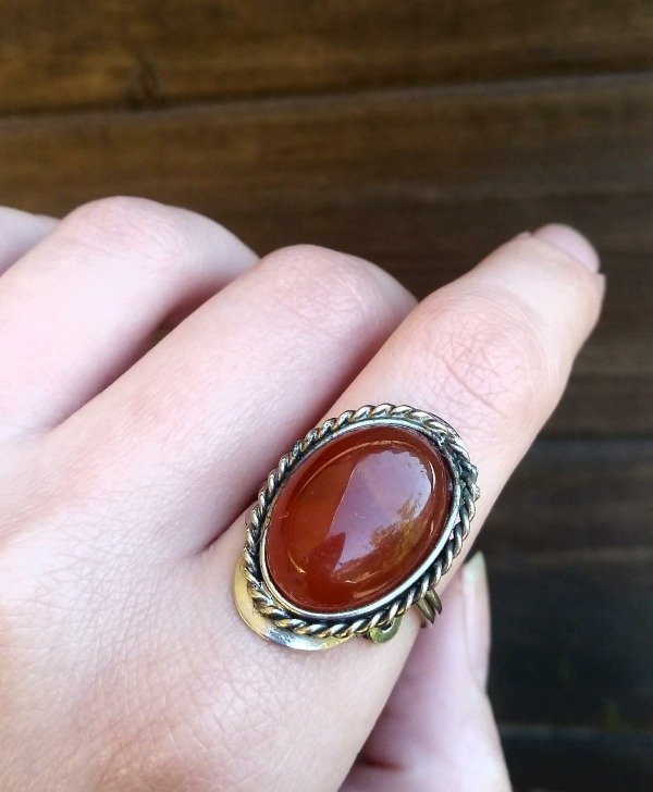 Producto - Anillo con Cornalina - 2