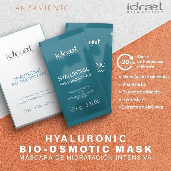 Producto - Mascarilla de hidratación intensiva Idraet HYALURONIC B5