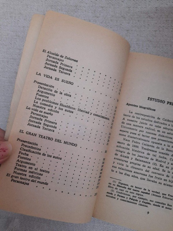 Producto - Teatro - Calderon De La Barca - Bruguera Libro Clásico - 5