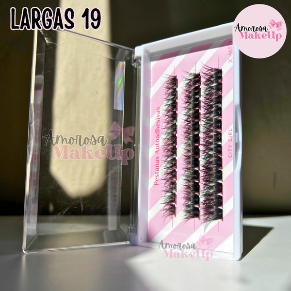 Producto - Pestañas autoadhesivas largas 19 City Girl