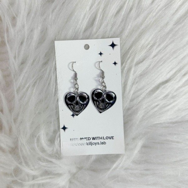 Producto - Aros Skull Heart