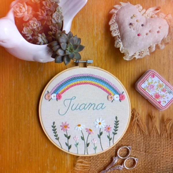 Producto - BIENVENIDO BEBÉ - MODELO ARCOIRIS JUANA