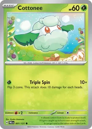 Producto - Cottonee - 007/131 - Prismatic Evolutions