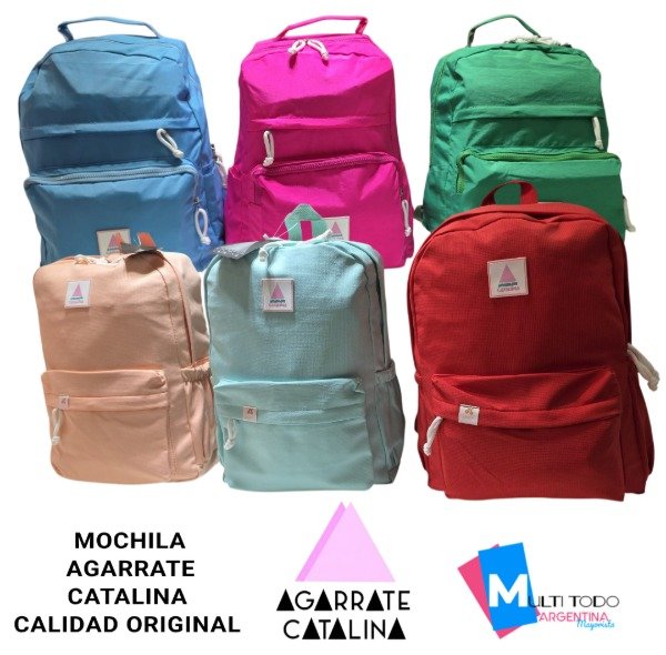 Producto - MOCHILAS AGARRATE CATALINA CALIDAD ORIGINAL