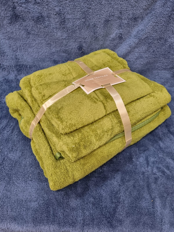 Producto - SET X 2 TOALLONES + 1 TOALLA DE MANO SECADO RAPIDO HOME TEXTILES
