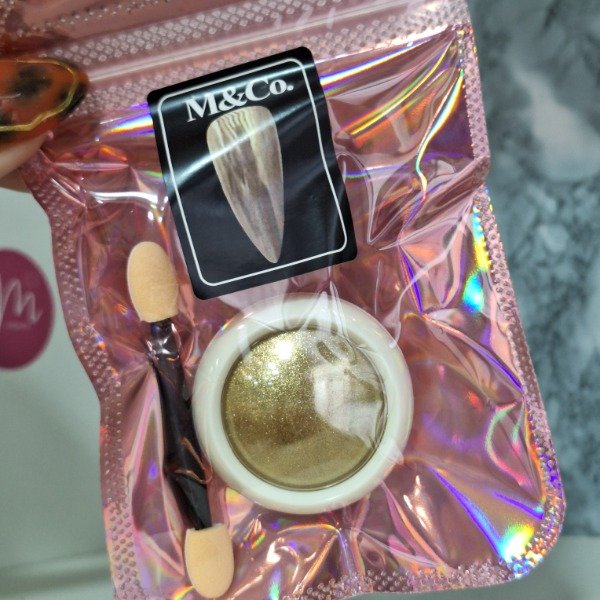 Producto - Polvo espejo MyCo dorado