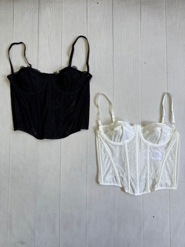 Producto - [5115] IMPORTADO Top corset URBAN y broches espalda