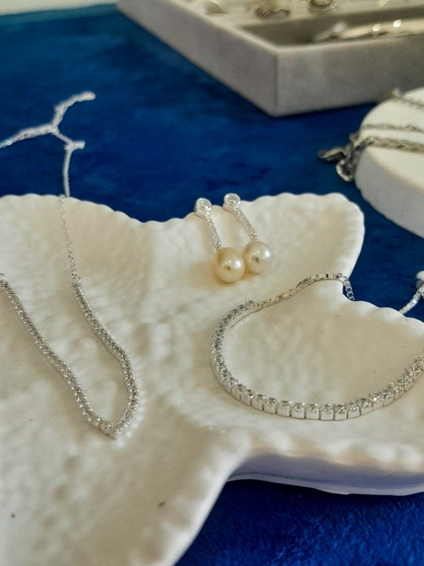 Producto - Pulsera Regulable Medio Cristales