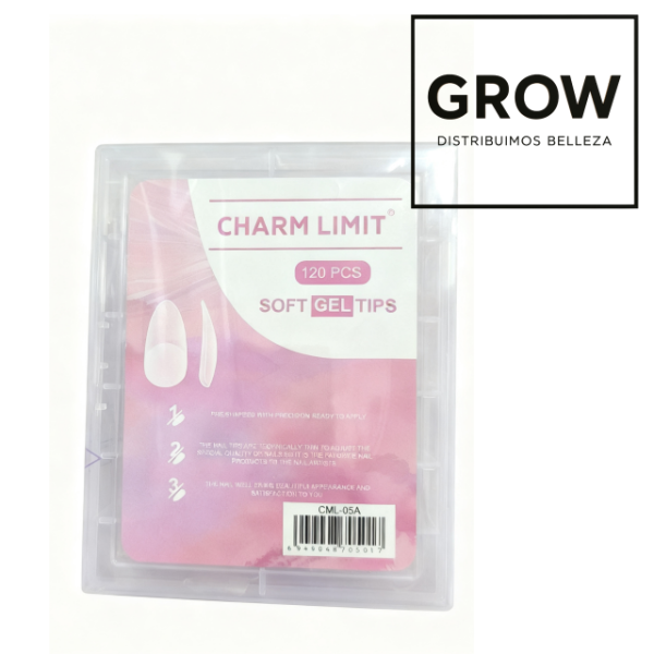 Producto - Charm Limit Tips Almendra
