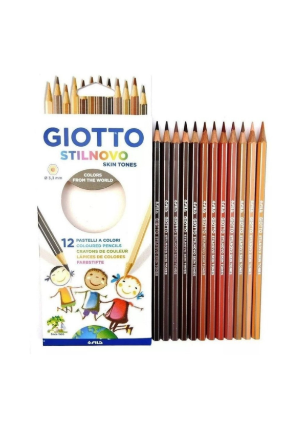 Producto - Lapices skin tones x12 GIOTTO