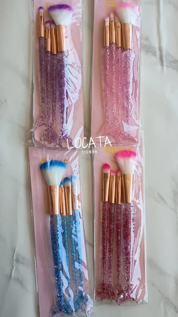 Producto - SET DE BROCHAS SIRENA X4