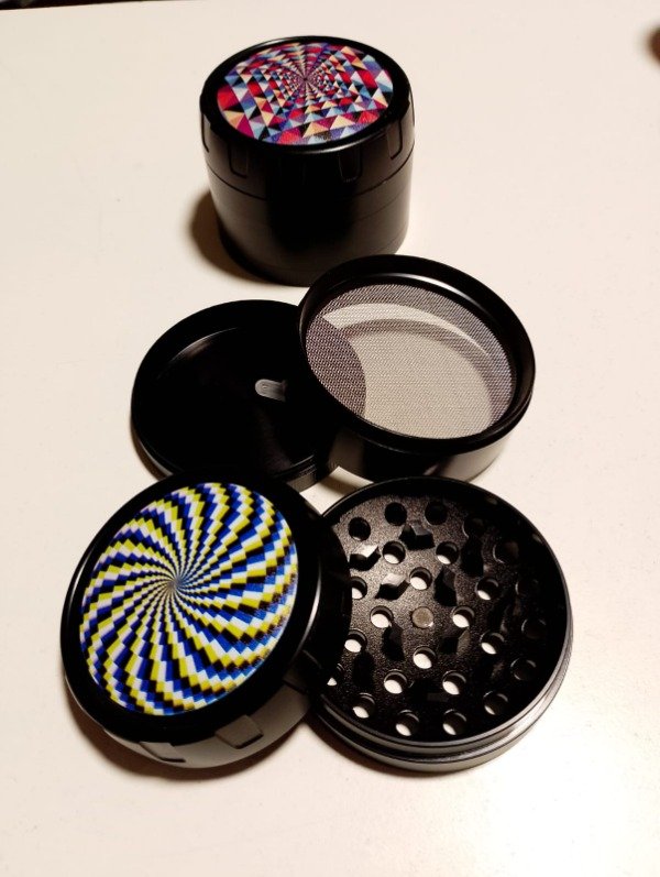 Producto - PICADOR METAL 4 PARTES PSICODELICO - ATOMIK - 0