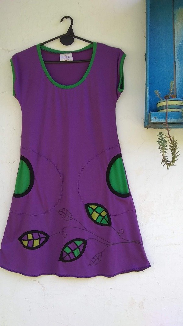 Producto - Vestido Alicia Hojitas - 4