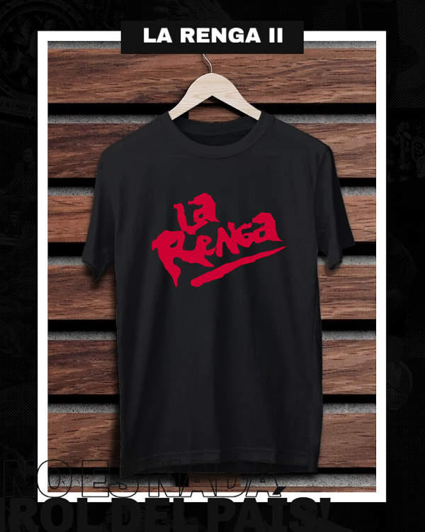 Producto - Remera Negra La Renga II