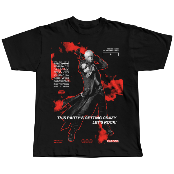 REMERA "DEVIL MAY CRY 3 V2" ON-DEMAND