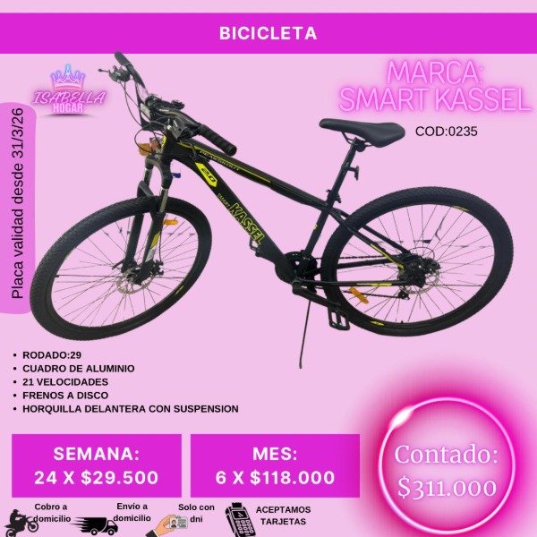 Producto - BICI R29 SMART KASSEL