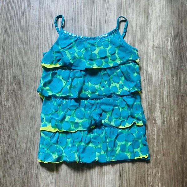 Producto - Músculosa Justice Turquesa 6/7A