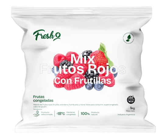 Producto - Mix Frutos Rojos con Frutillas Fresh x 1kg