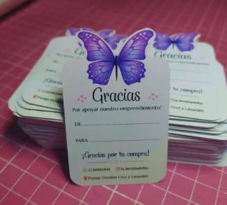 Producto - 100 Tags Personalizados (Corte Clásico / Silueta) - 9