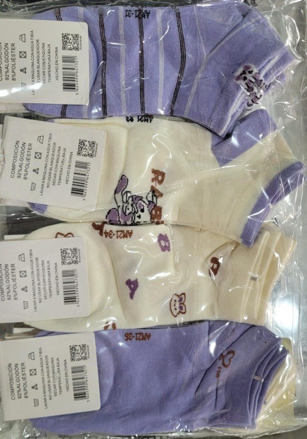 Producto - Medias amanecer/mimosa x6 pares SURTIDOS