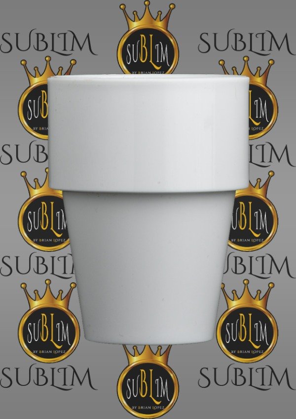 Producto - MACETA DE POLIMERO SUBLIMABLE