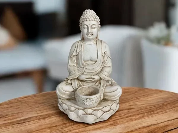 Producto - Buda Siddharta porta vela 21cm - 0