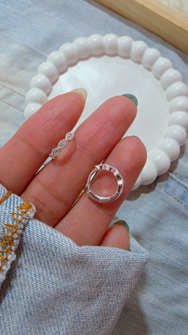 Producto - Argollas cubic gota AB