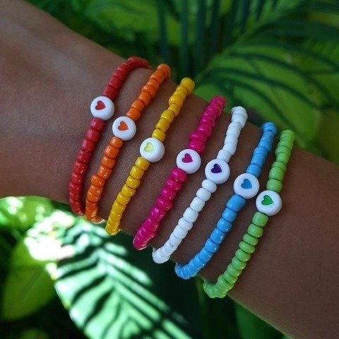 Producto - Pack 7 pulseras colores