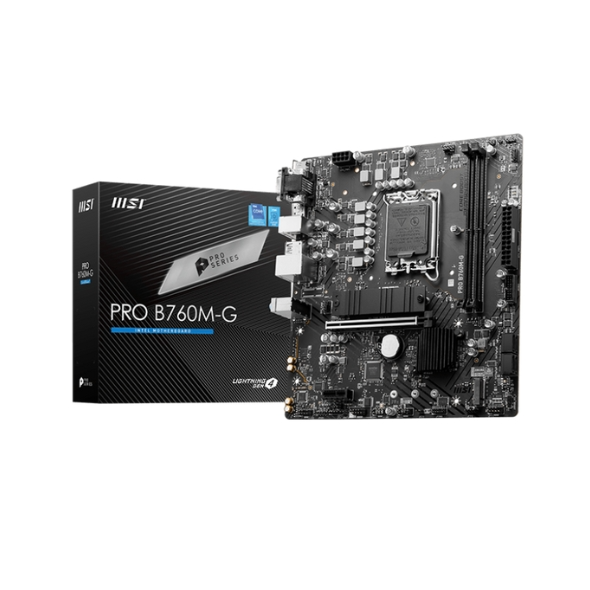 Producto - Mother skt 1700 (14va gen) MSI PRO B760M-G DDR5 -hdmi/vga/display port