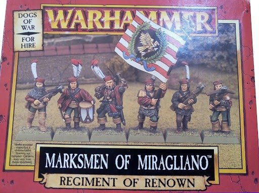 Producto - Dogs Of War Marksmen of Miragliano - Regiment of Renown. NUEVO