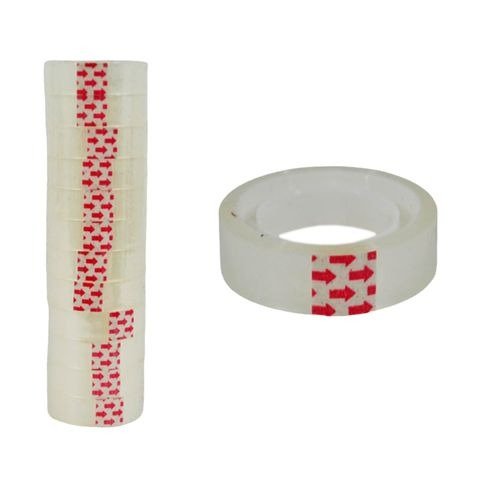 Producto - CINTA ADHESIVA 12MMX10MTS X1 UNIDAD ECOPACK REXON