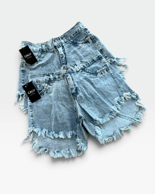 Producto - SHORT DE JEAN DESFLECADO BRESLAVIA 0672