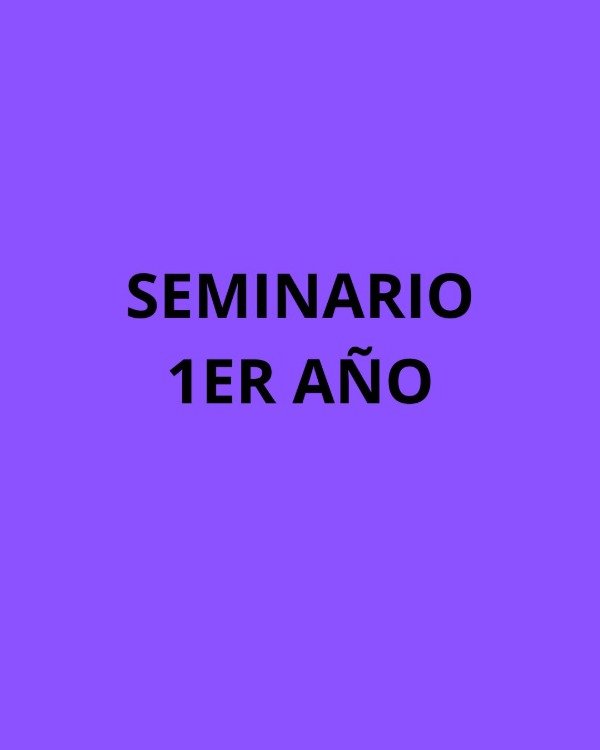 Producto - SEMINARIO 1