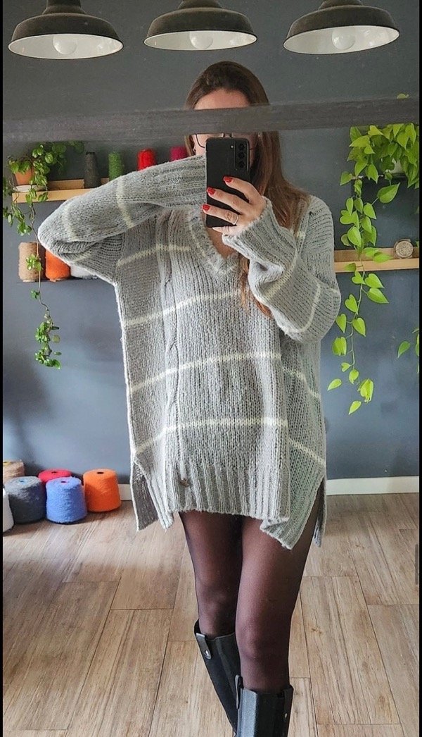 Producto - Sweater Vidha Gris