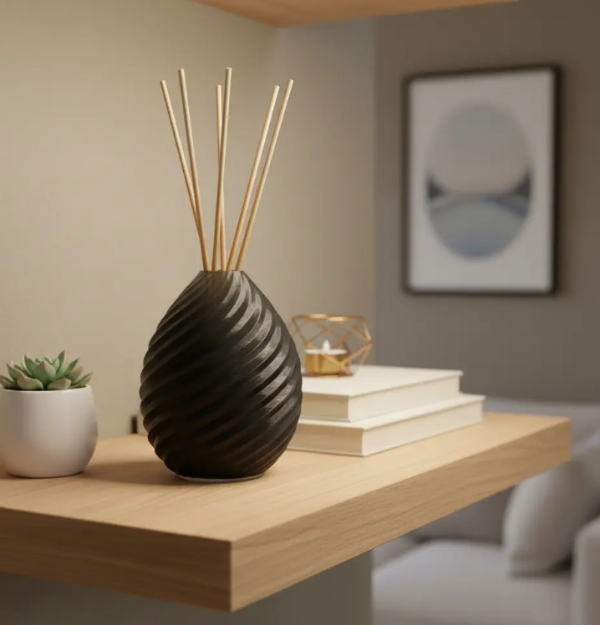Producto - Cobertor Difusor Decoración Nordico Saphirus Minimalista 3d - 7