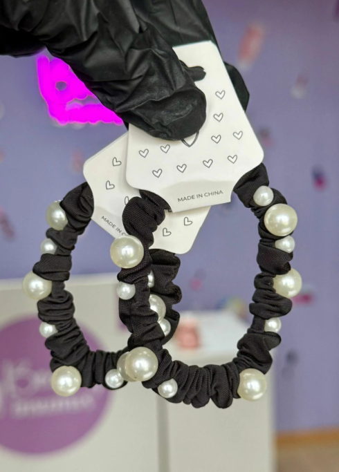 Producto - Colitas para el pelo con perlas