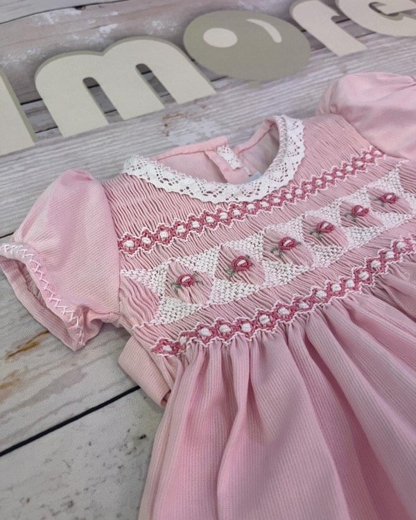 Producto - Vestidos punto smock m/c