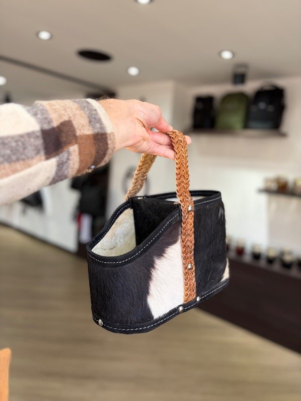 Producto - MATERA EXCLUSIVA MANIJA AL TIENTO CUERO PELUDO
