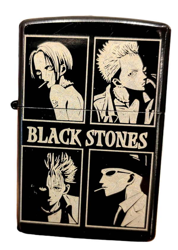 Producto - ENCENDEDOR RECARGABLE A BENCINA NANA BLACK STONES