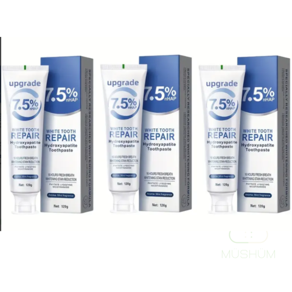 Producto - Pasta dental con Hidroxiapatita 75 pct - Pack x3