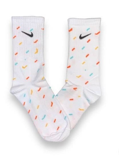 Producto - Media Nike colores blanca