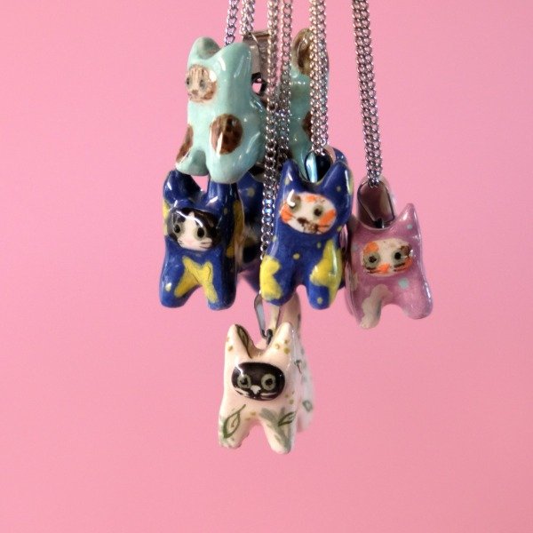 Producto - Collar gatito en pijama