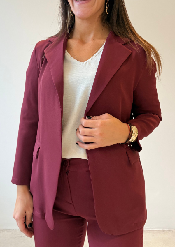 Producto - Blazer CAPRI - Bordo